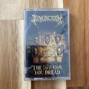 BENEDICTION - The Dreams You Dread 1995 Cassette ( Collectible) Nuclear Blast
